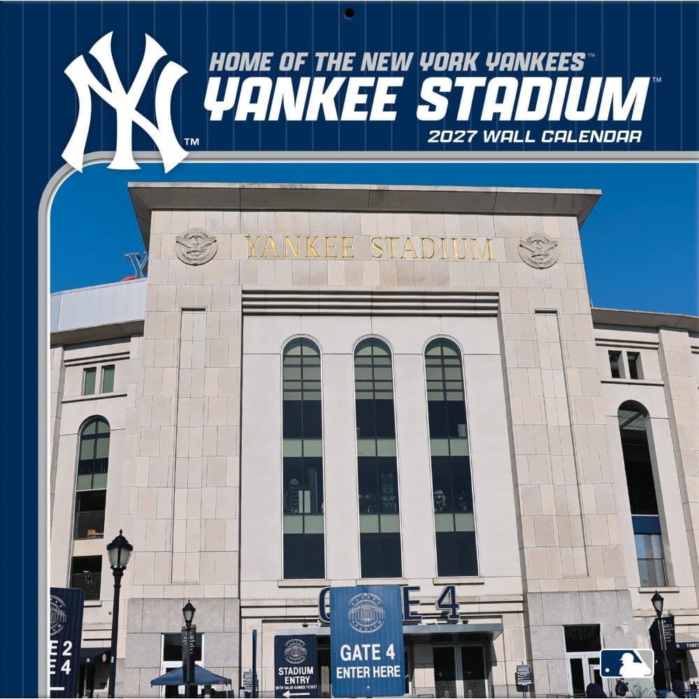 image MLB Yankee Stadium 2027 Wall Calendar Main Product Image