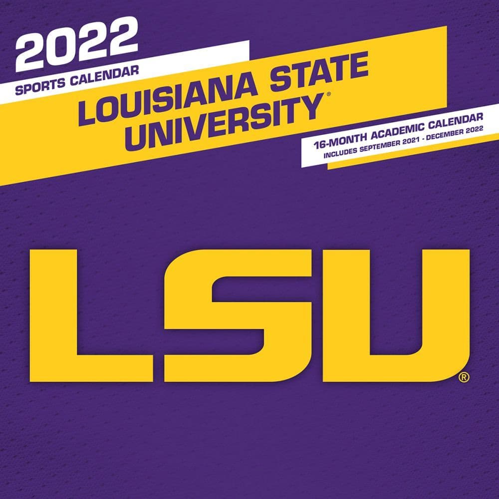 LSU Tigers 2022 Wall Calendar