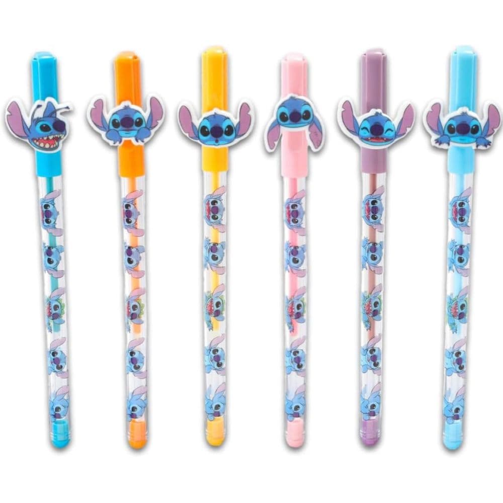 Stitch Gel Pens 6 Pack First Alternate Image