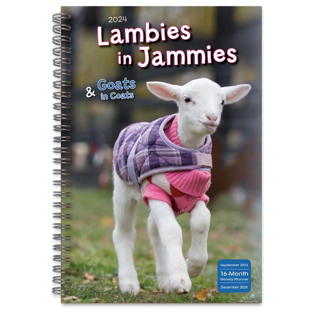 Lambies Jammies Goats Coats 2024 Planner Main Product Image width=&quot;1000&quot; height=&quot;1000&quot;