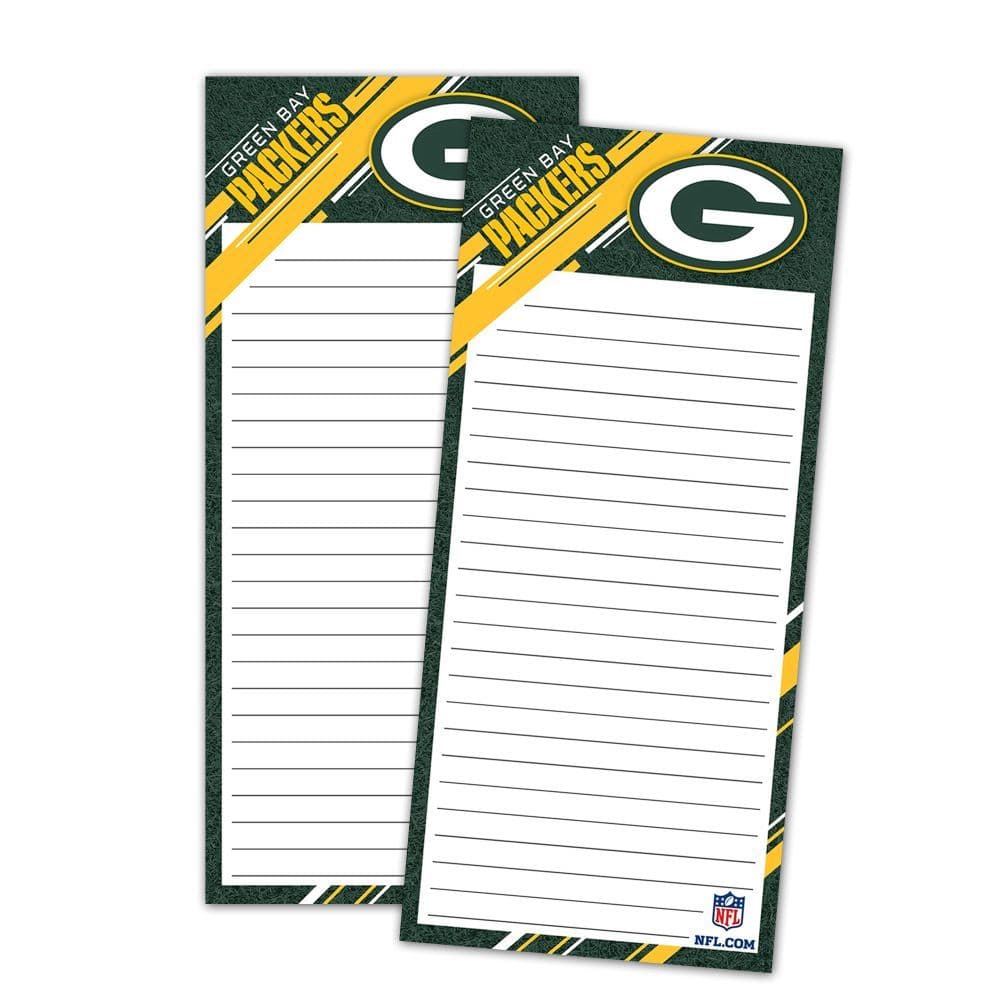 Green Bay Packers List Pad (2 Pack)