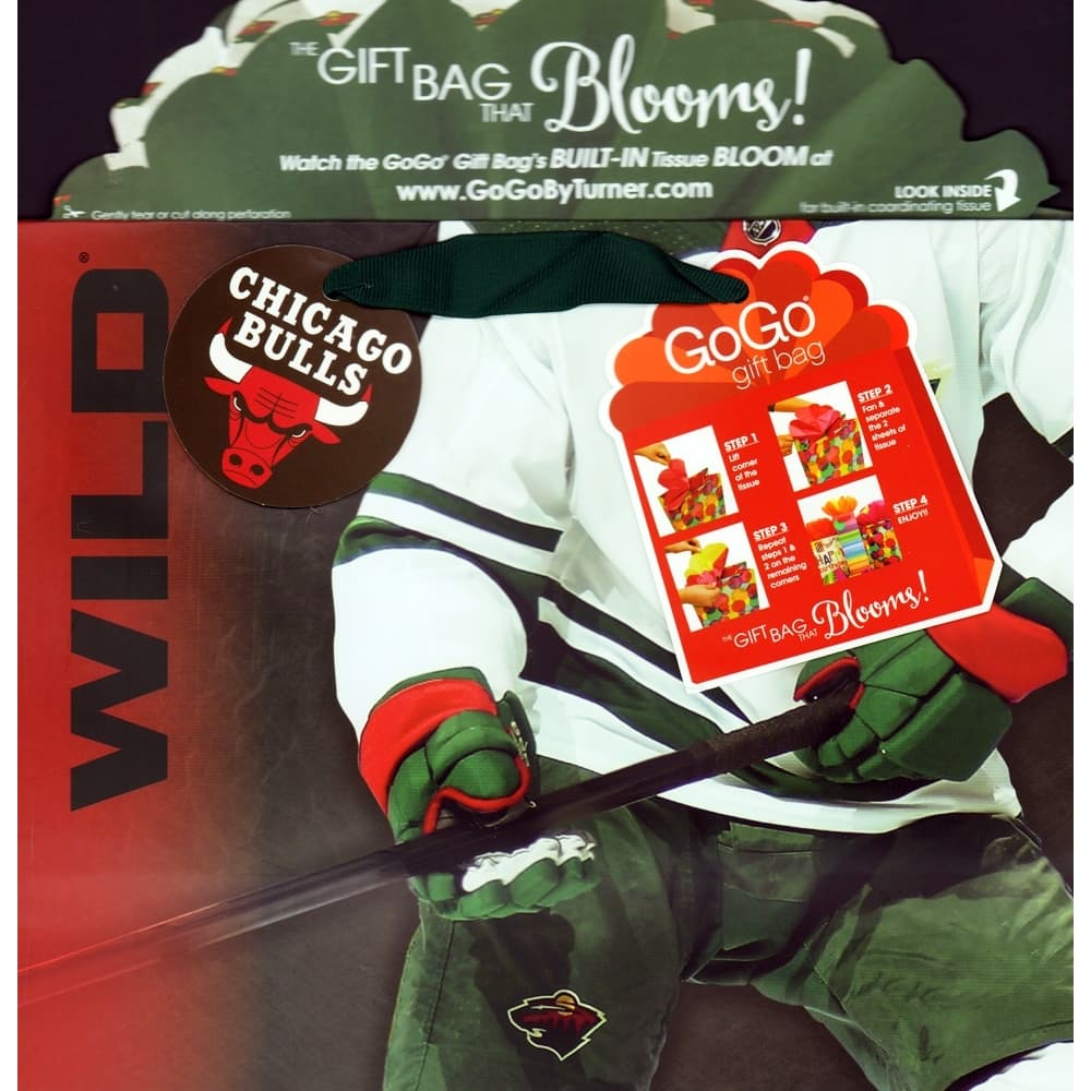Minnesota Wild Medium Gogo Gift Bag Alternate Image 2