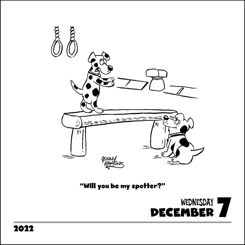 Dog Cartoon-A-Day 2022 Calendar - Calendars.com