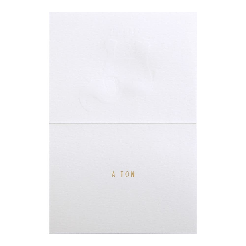 Ton of Thanks Elephant Thank You Card Second Alternate Image width=&quot;1000&quot; height=&quot;1000&quot;