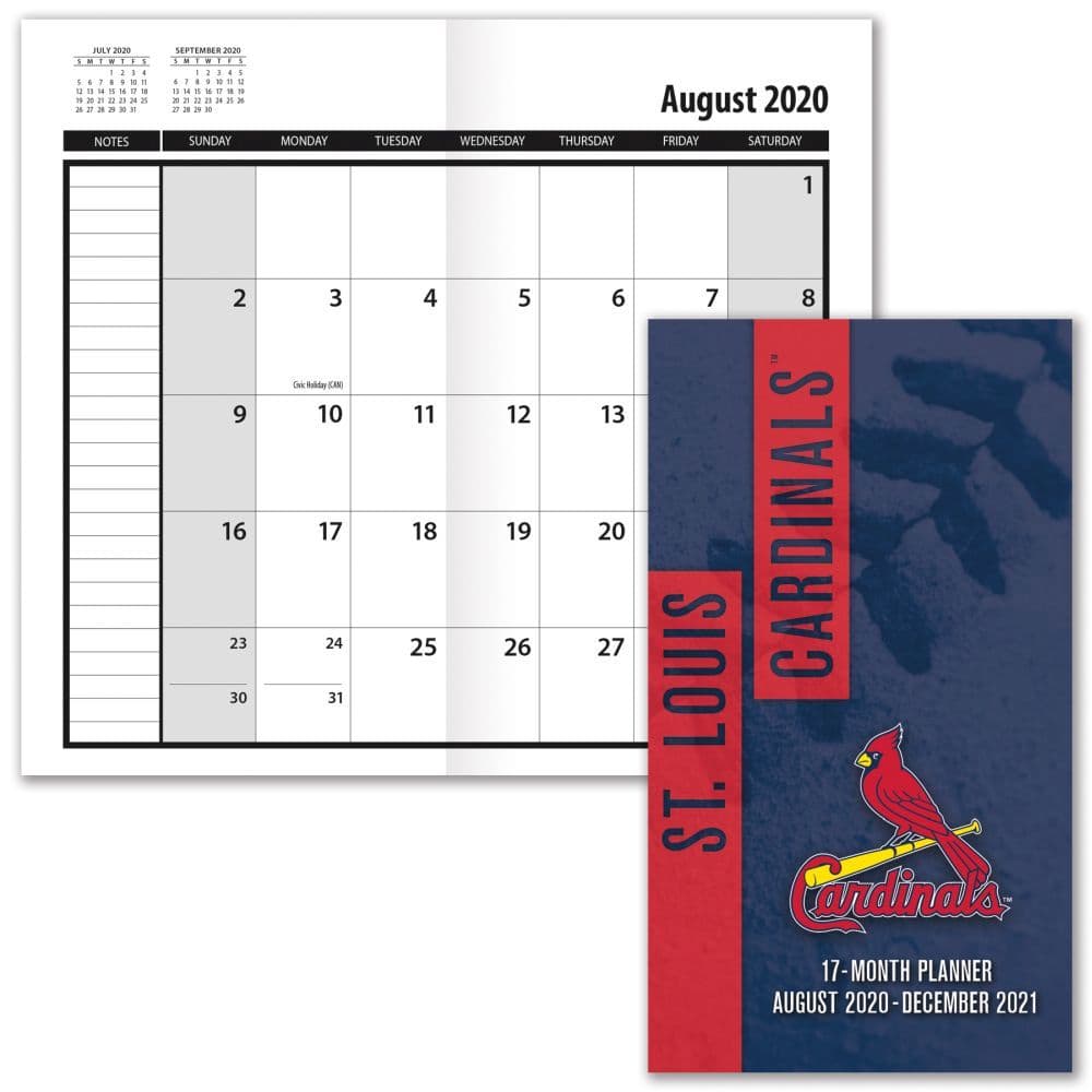 2021 St Louis Cardinals Daily Desk Calendar  Turner Licensing Great Gift Idea 