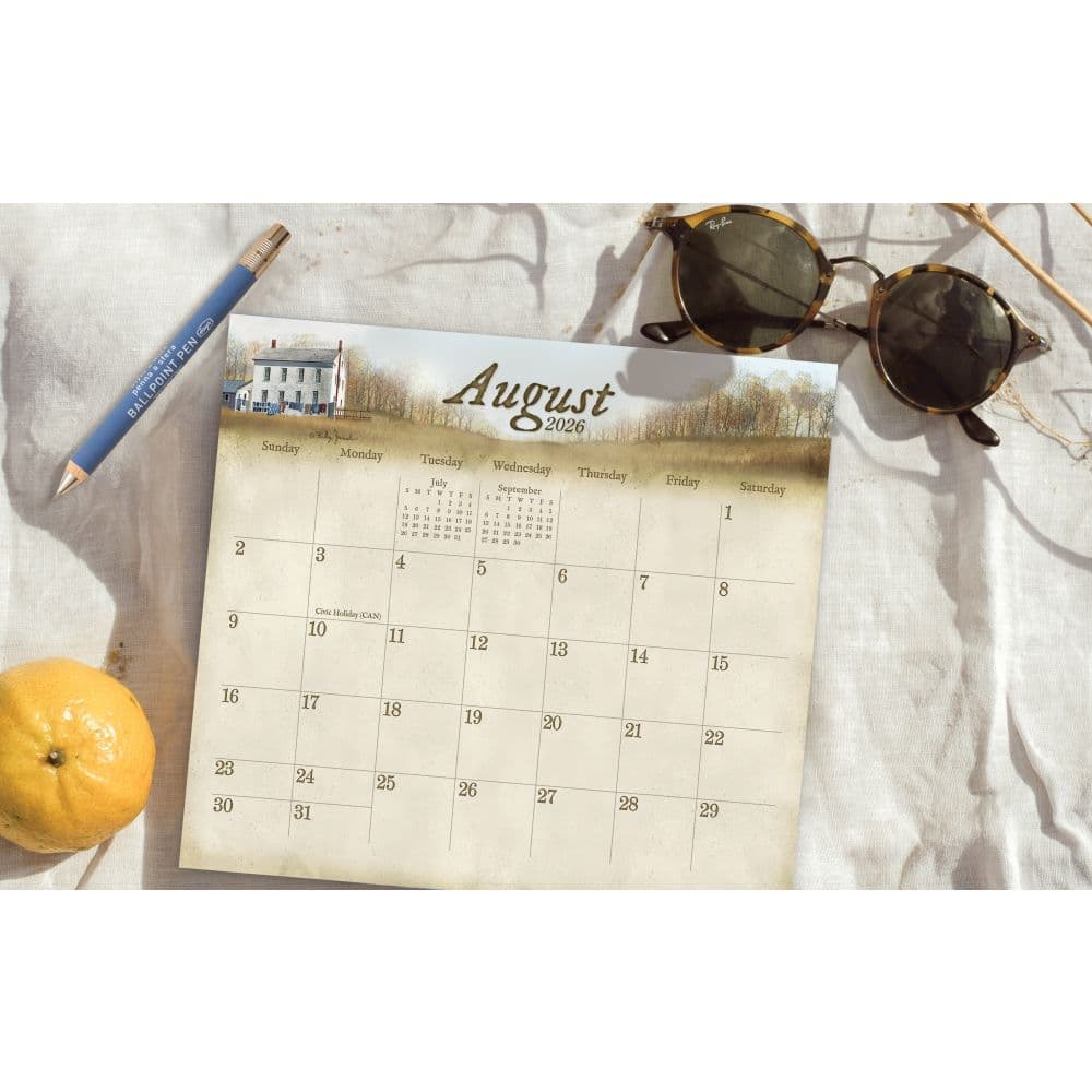 Road Home by Billy Jacobs 2026 Magnetic Calendar Second Alternate Image