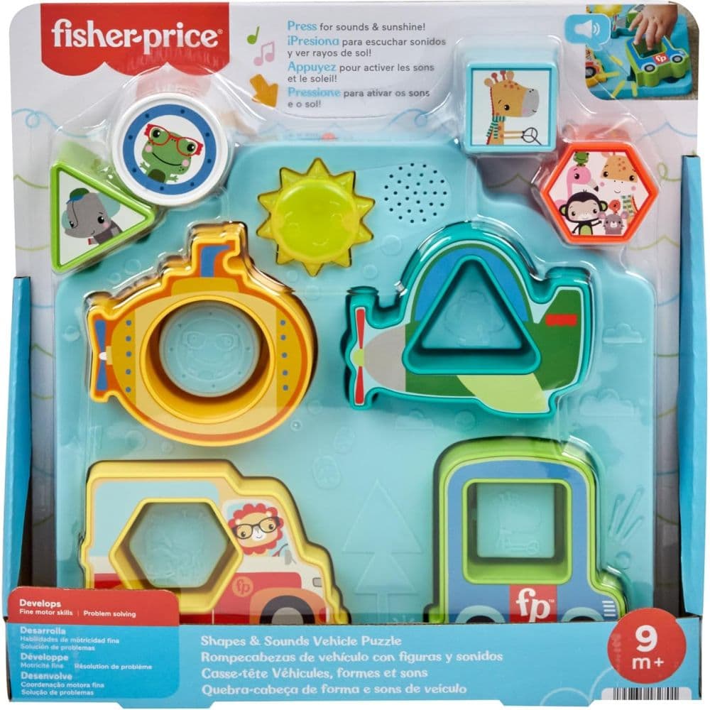 Fisher Price Shapes &amp; Sounds Vehicles Fourth Alternate Image