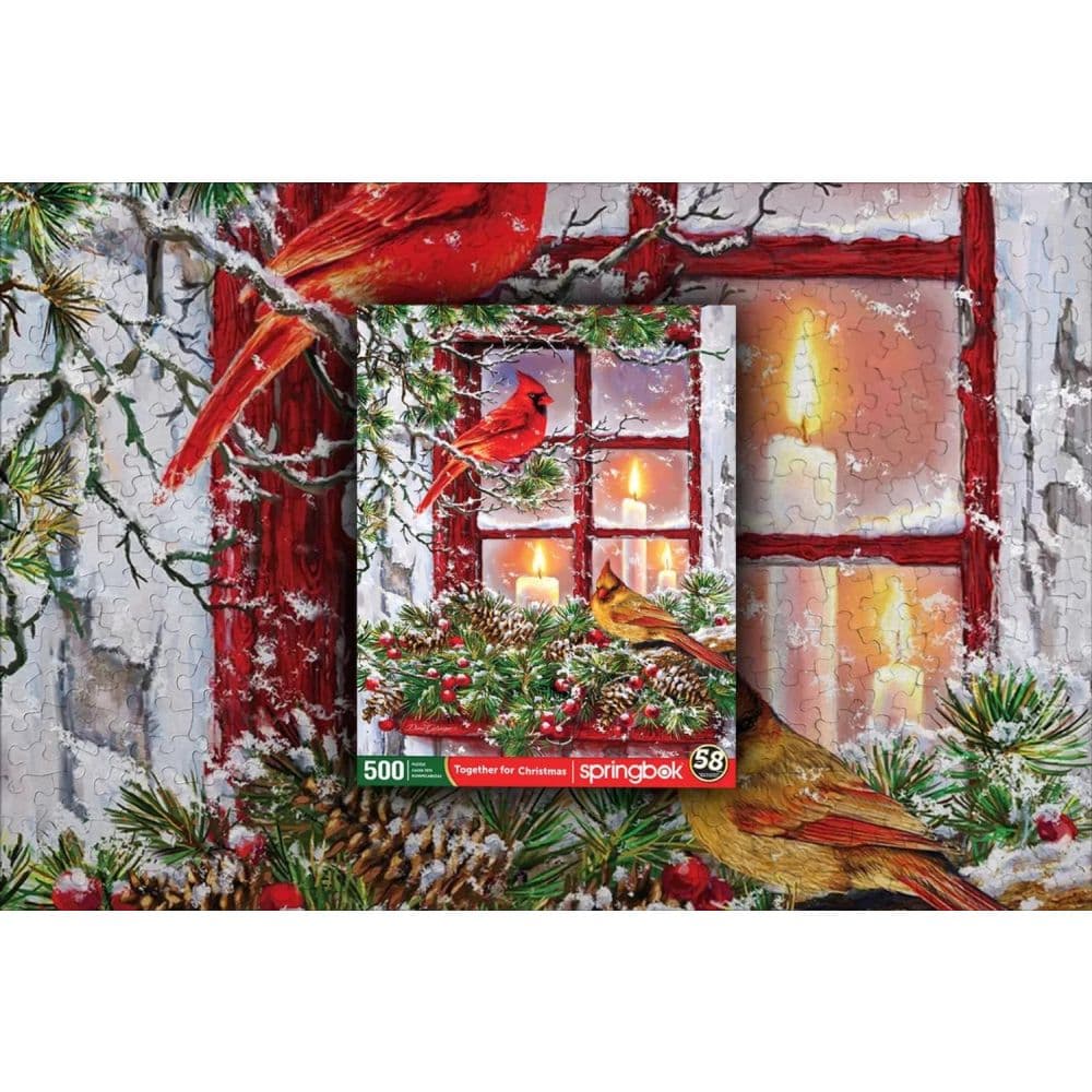 Together For Christmas 500 Piece Puzzle Sixth Alternate Image