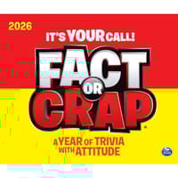image Fact or Crap 2026 Desk Calendar Main Product Image