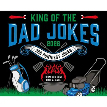 Dad Jokes 2026 Desk Calendar