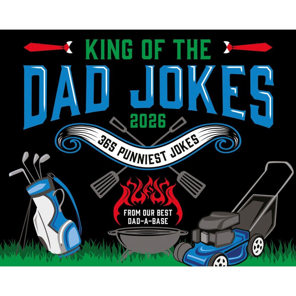 Dad Jokes 2026 Desk Calendar Main Image