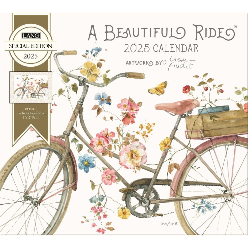 Beautiful Ride Special Edition 2025 Wall Calendar Main Image