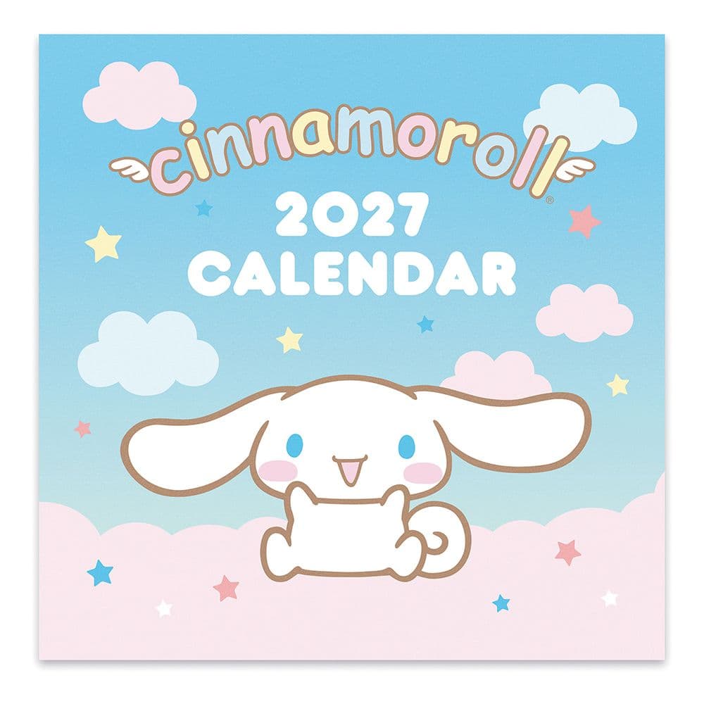 image Cinnamoroll 2027 Mini Wall Calendar Main Product Image
