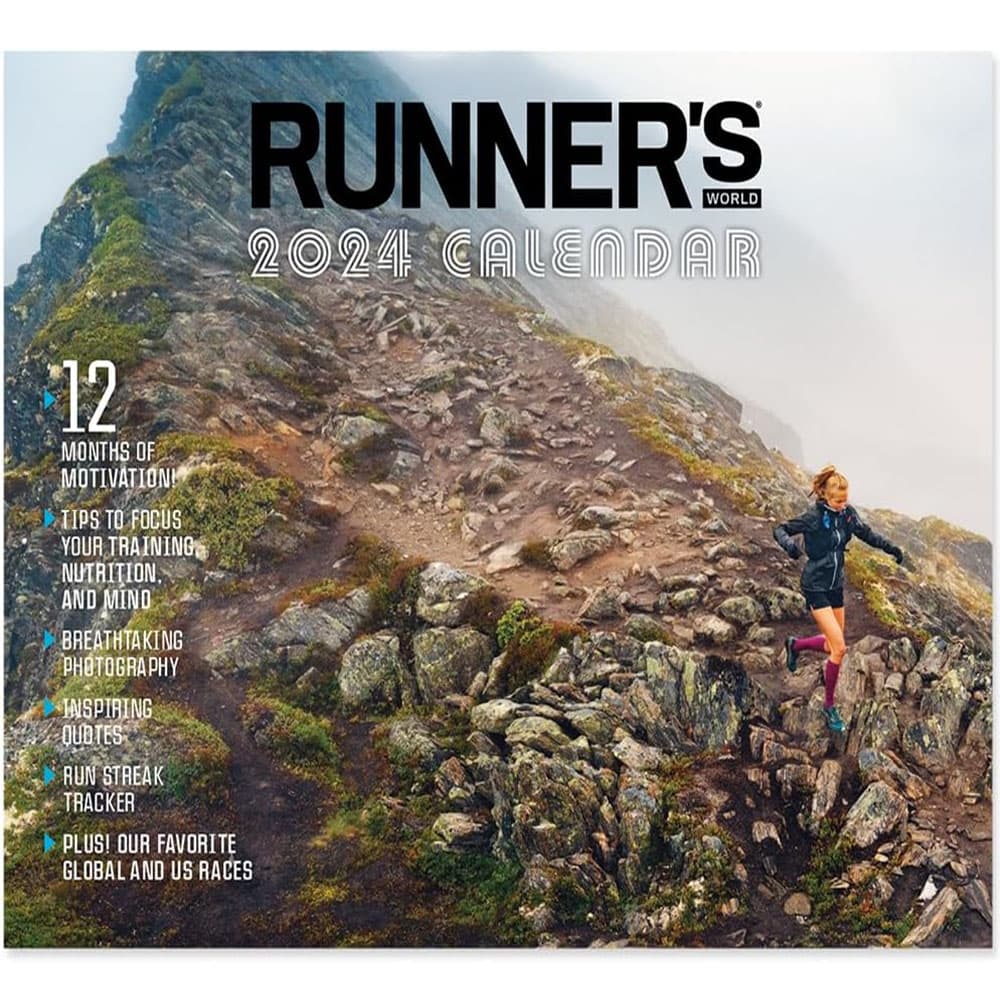 Runners World 2024 Wall Calendar Main Product Image width=&quot;1000&quot; height=&quot;1000&quot;