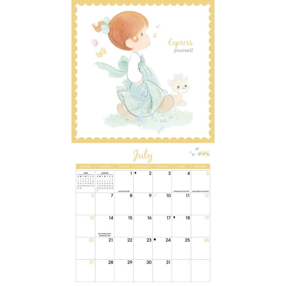 Precious Moments 2025 Mini Wall Calendar Third Alternate Image width=&quot;1000&quot; height=&quot;1000&quot;