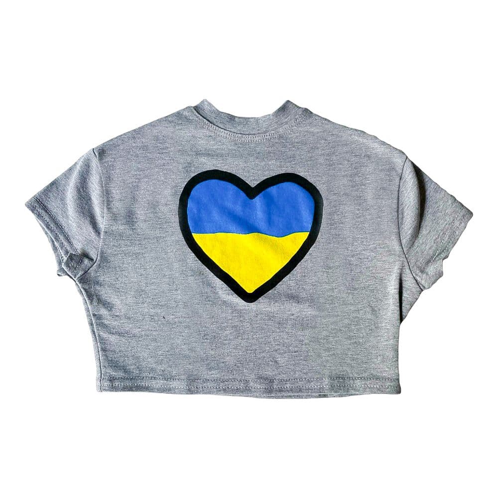 Tiny Headed Hugs for Ukraine Teeny Tee Main Product Image width=&quot;1000&quot; height=&quot;1000&quot;