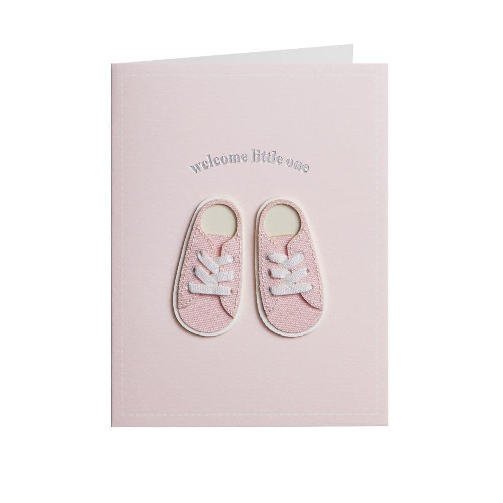 Baby Sneakers Girl New Baby Card Sixth Alternate Image width="1000" height="1000"