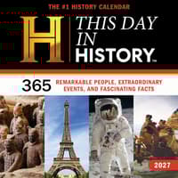 image History Channel This Day in History 365 Facts 2027 Wall Calendar Main Product Image