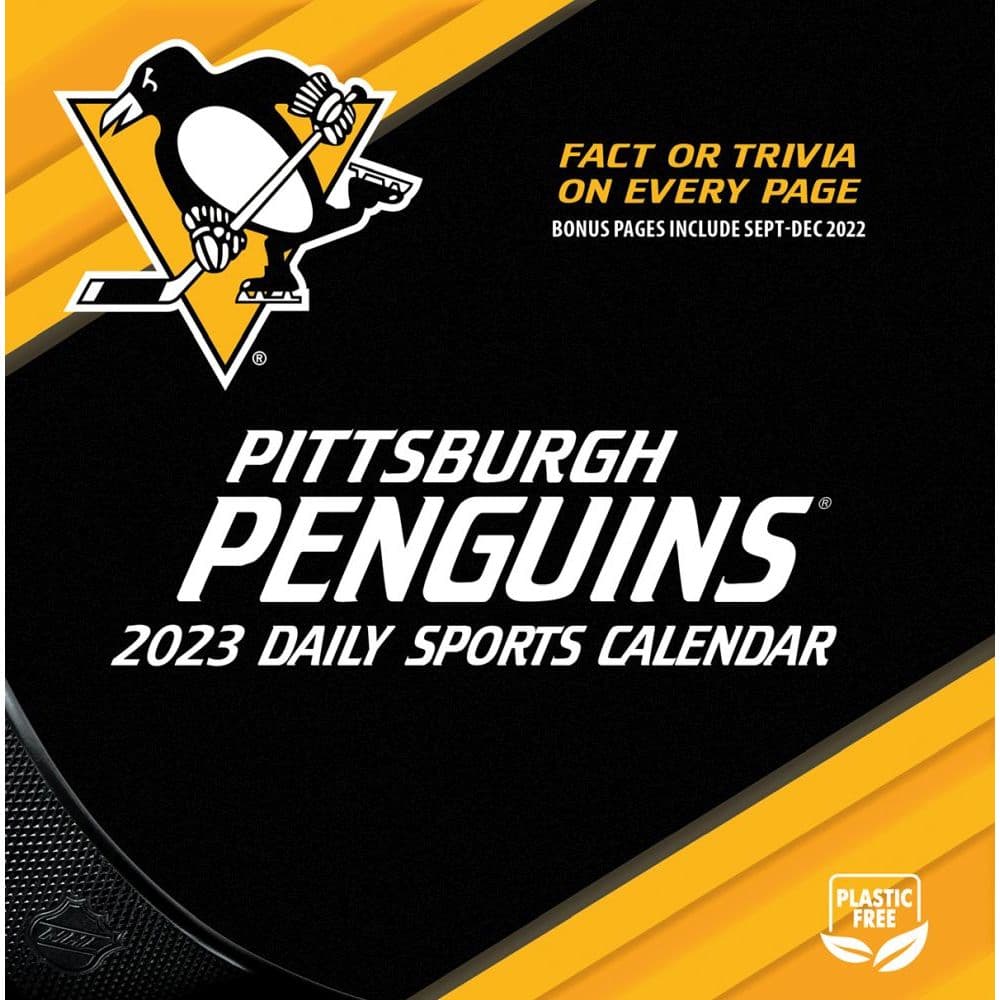 Pittsburgh Penguins Calendar 2023 Pittsburgh Penguins 2023 Desk Calendar - Calendars.com