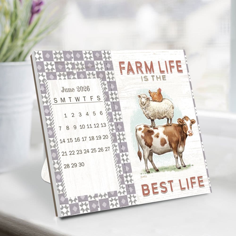 Farmhouse Postcard 2026 Desk Calendar by Chad Barrett Fourth Alternate Image