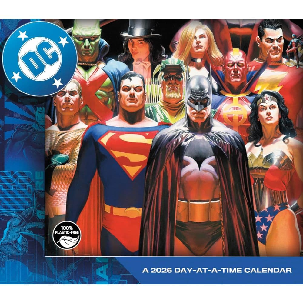 DC Comics 2026 Desk Calendar Seventh Alternate Image