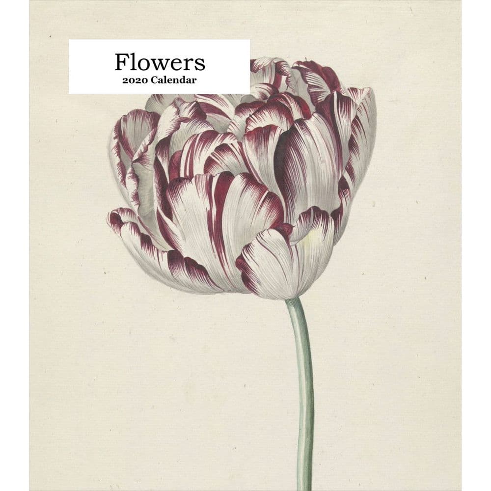 Flowers Easel Calendar