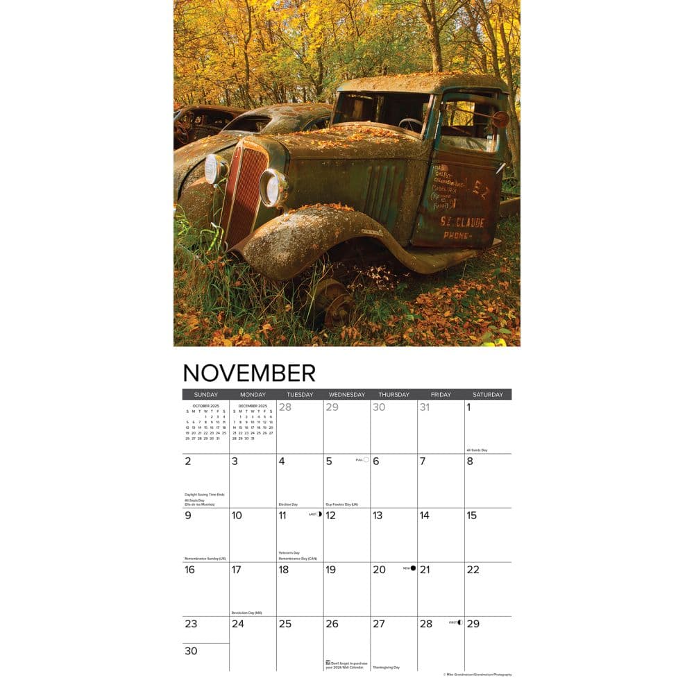 Rust in Peace 2025 Wall Calendar Second Alternate Image width=&quot;1000&quot; height=&quot;1000&quot;