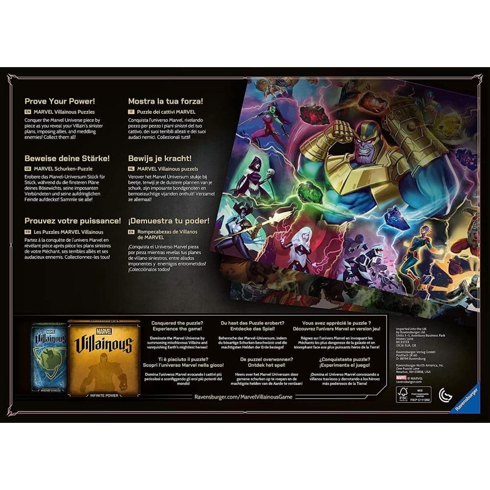 Marvel Villainous Taskmaster 1000 Piece Puzzle Third Alternate Image