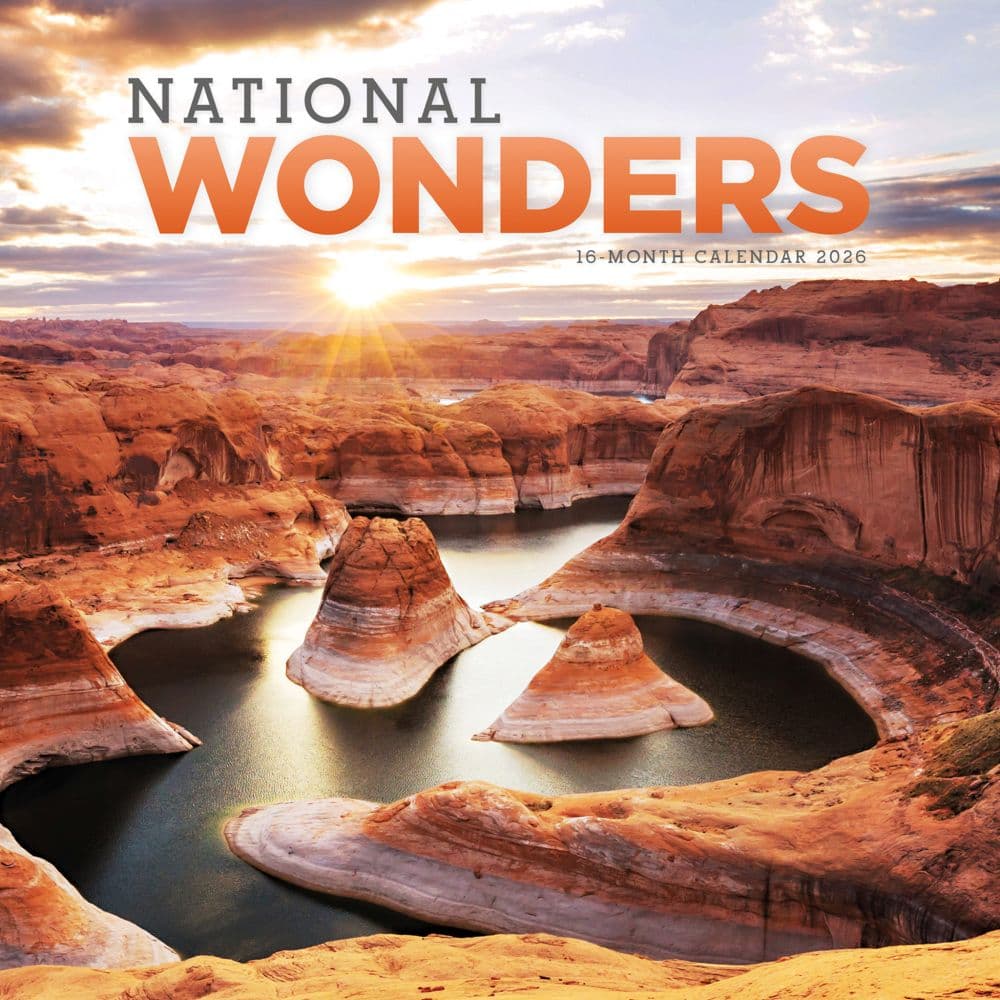 National Wonders Special Value 2026 Wall Calendar  Main Image