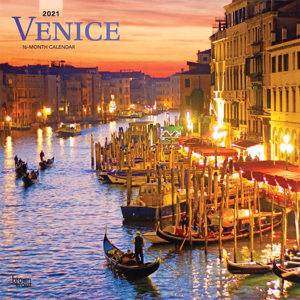 Venice Calendar Of Events 2023 Venice Wall Calendar - Calendars.com