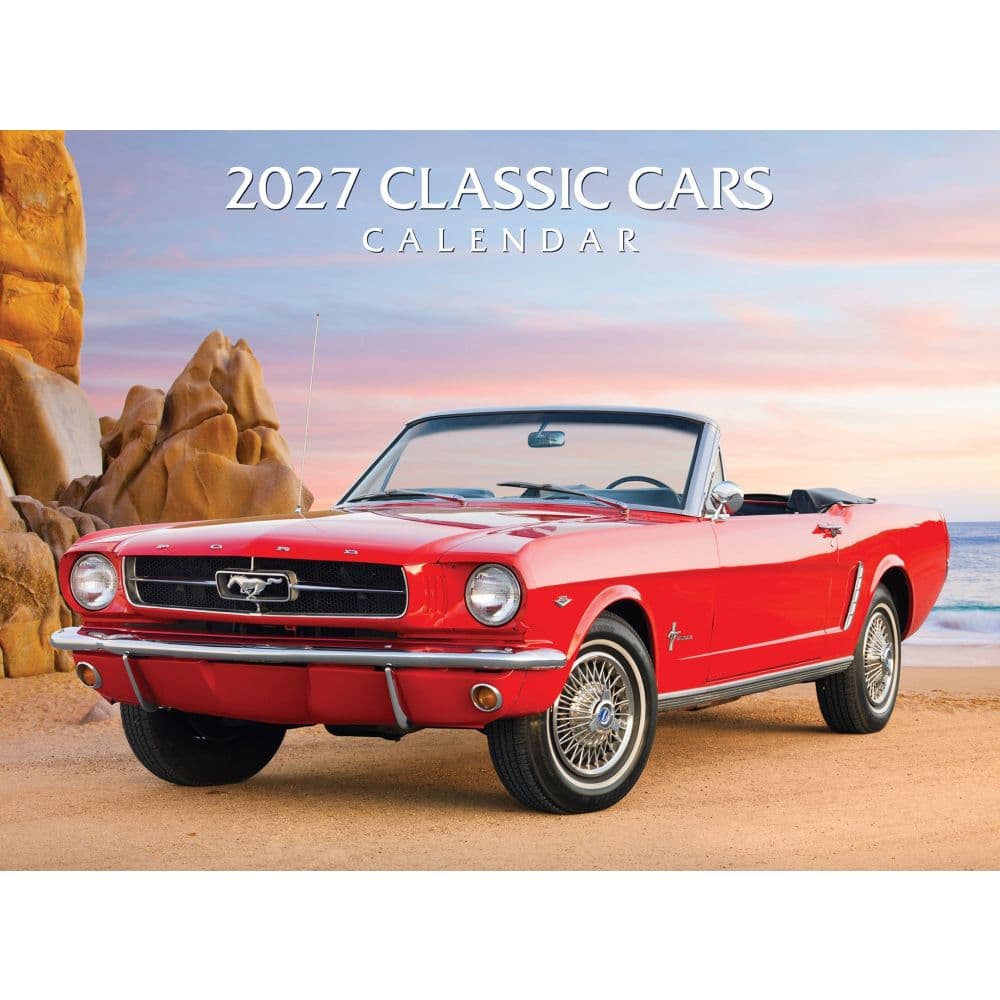 Classic Cars 2027 Wall Calendar Main Product Image
