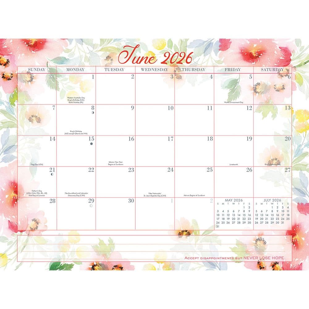 Super Jumbo Magic Grip 2026 Wall Calendar Sixth Alternate Image