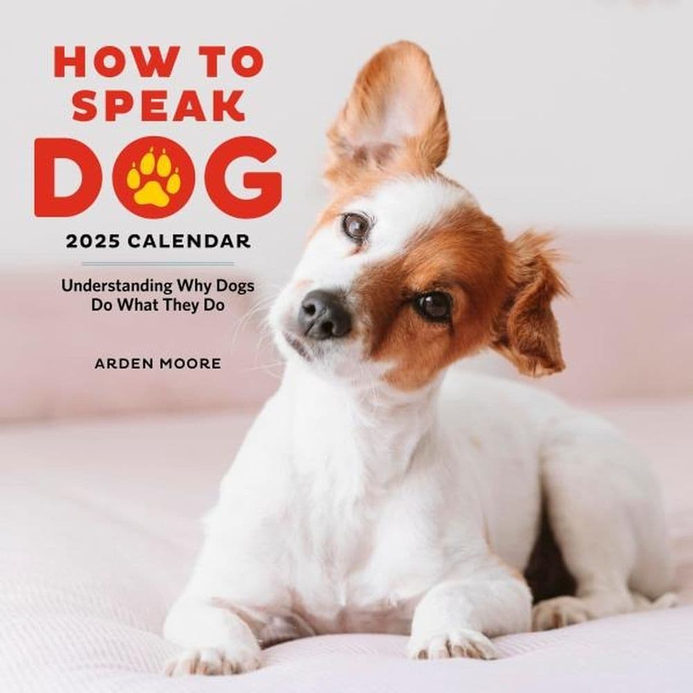 How to Speak Dog 2025 Wall Calendar Main Product Image