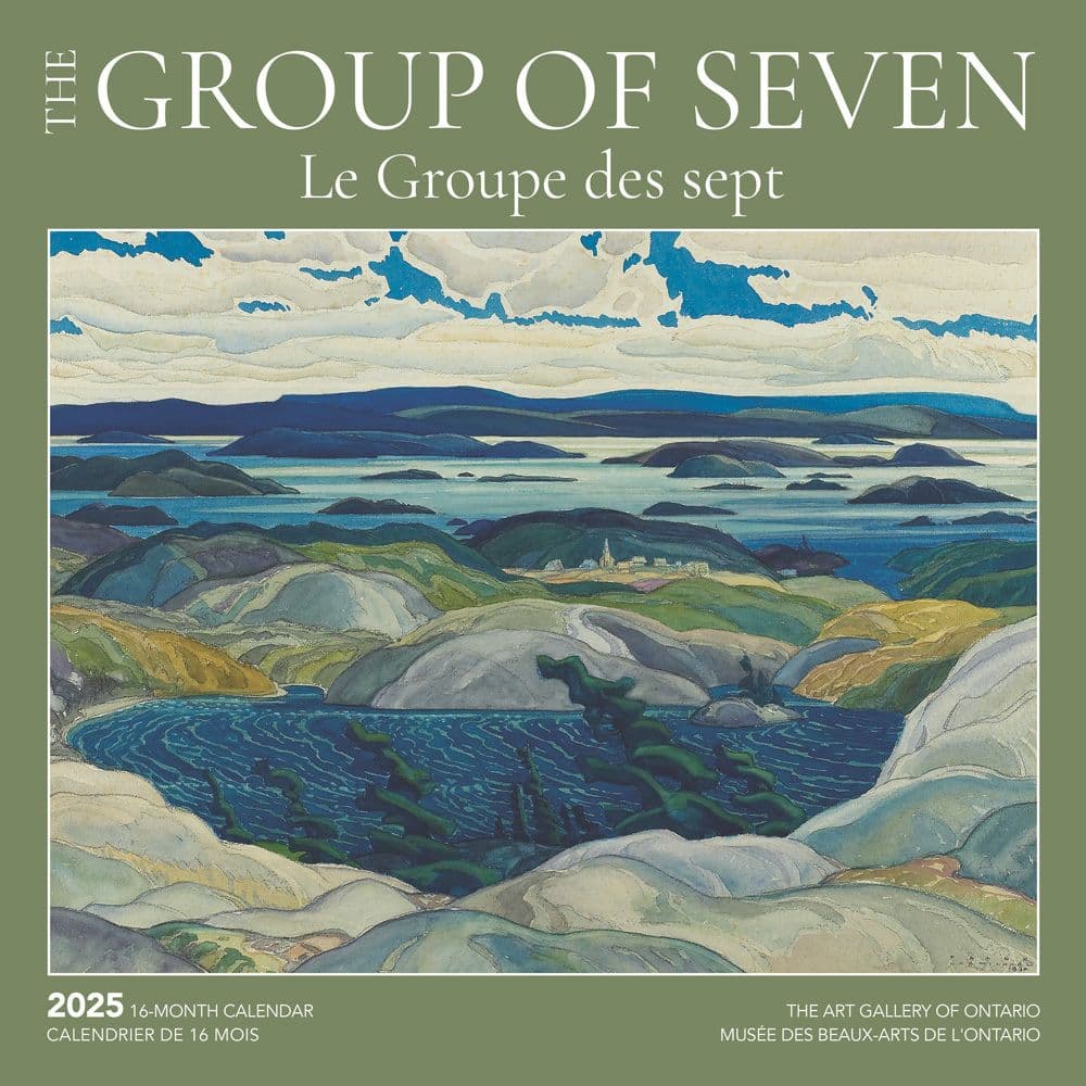 Group of Seven AGO 2025 Wall Calendar