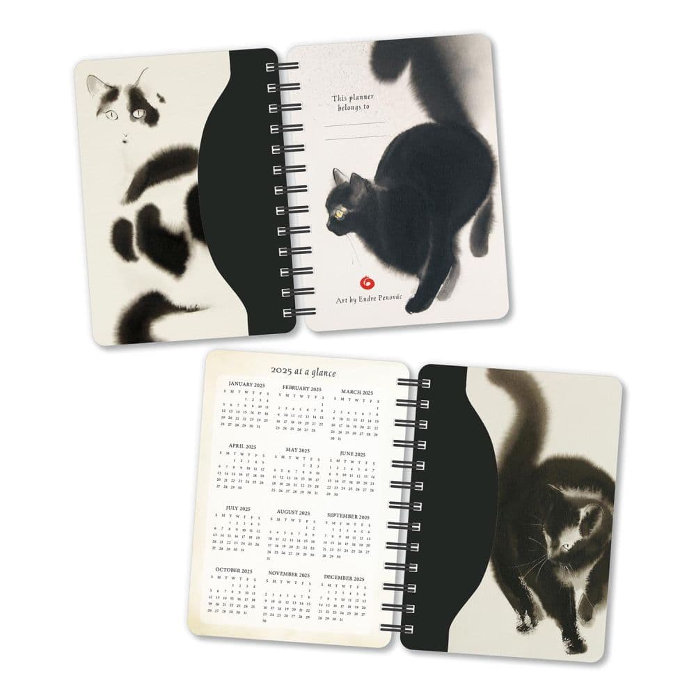 Artful Cat Weekly 2024 Planner