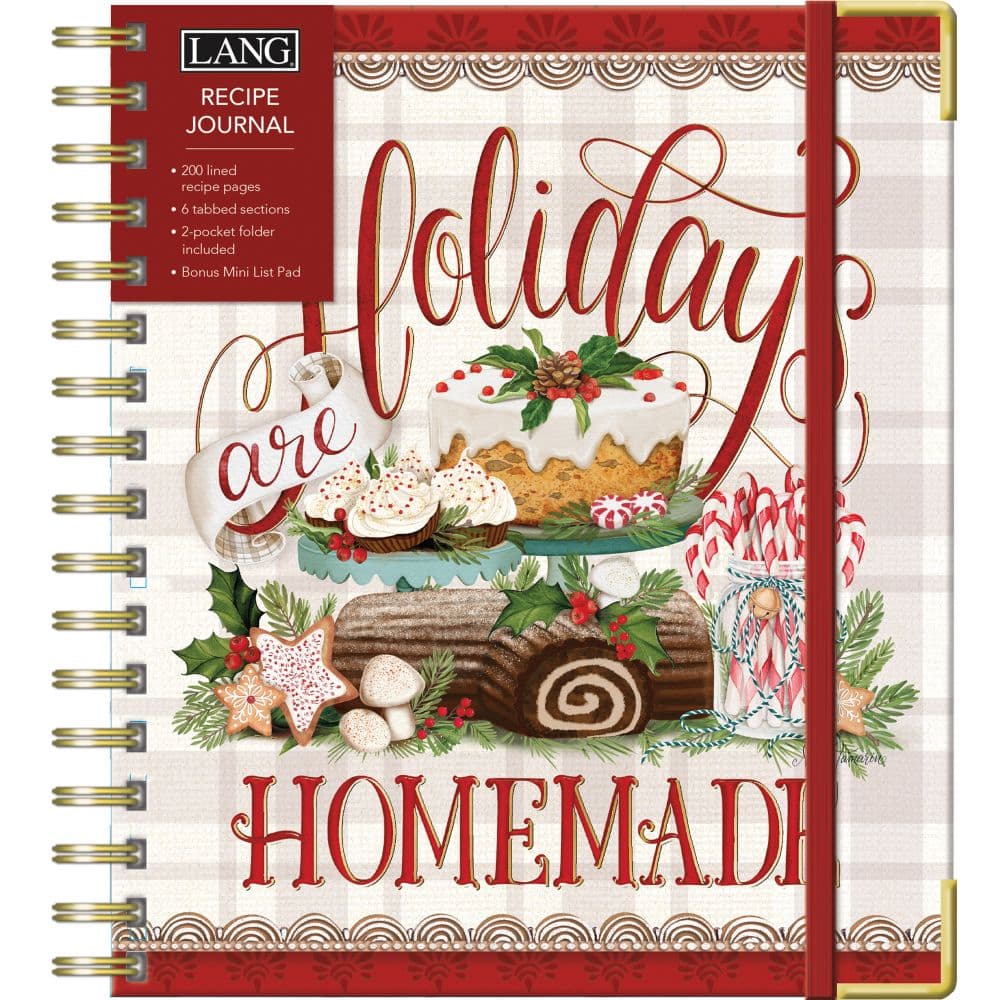Holidays Are Homemade Recipe Journal Sixth Alternate Image