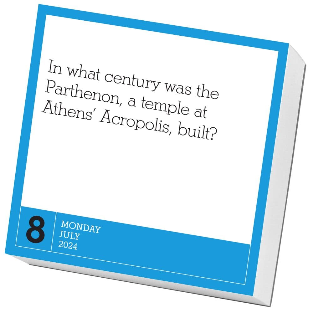 Amazing Trivia 2024 Desk Calendar Alternate Image 2