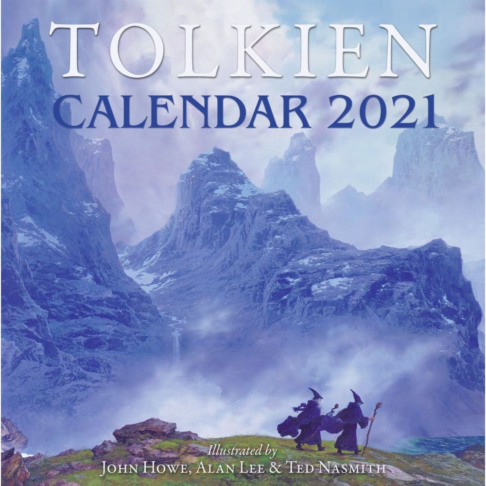 2021 Tolkien Wall Calendar