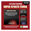 image Sports Facts And Trivia 2025 Desk Calendar Back Cover