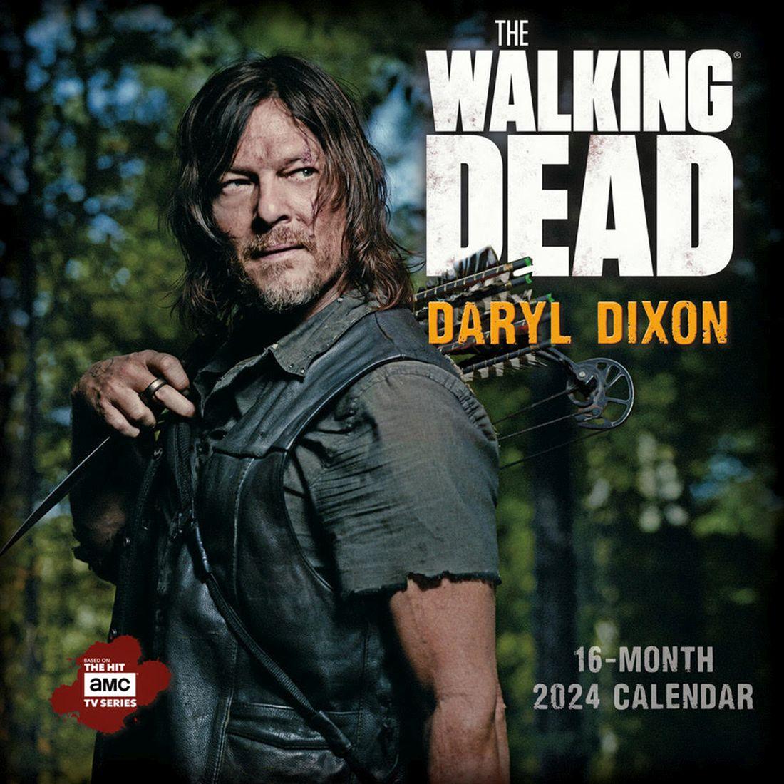 Walking Dead Daryl Dixon 2024 Wall Calendar