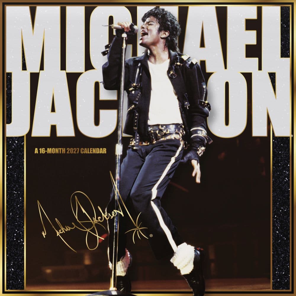 Michael Jackson 2027 Wall Calendar Main Product Image