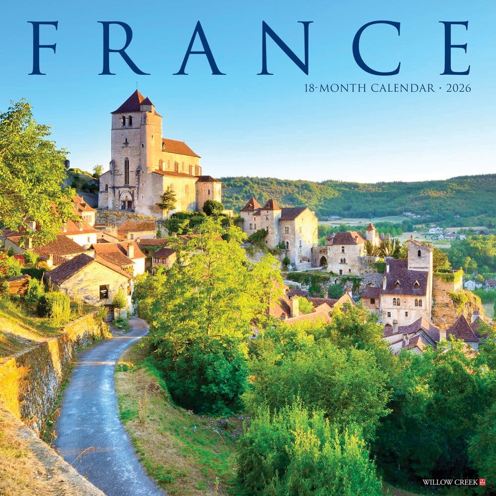 image France 2026 Wall Calendar