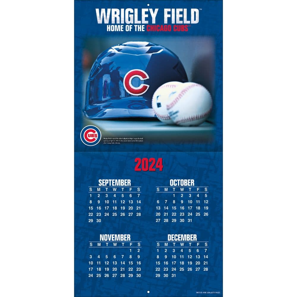 MLB Wrigley Field 2025 Wall Calendar Second Alternate Image