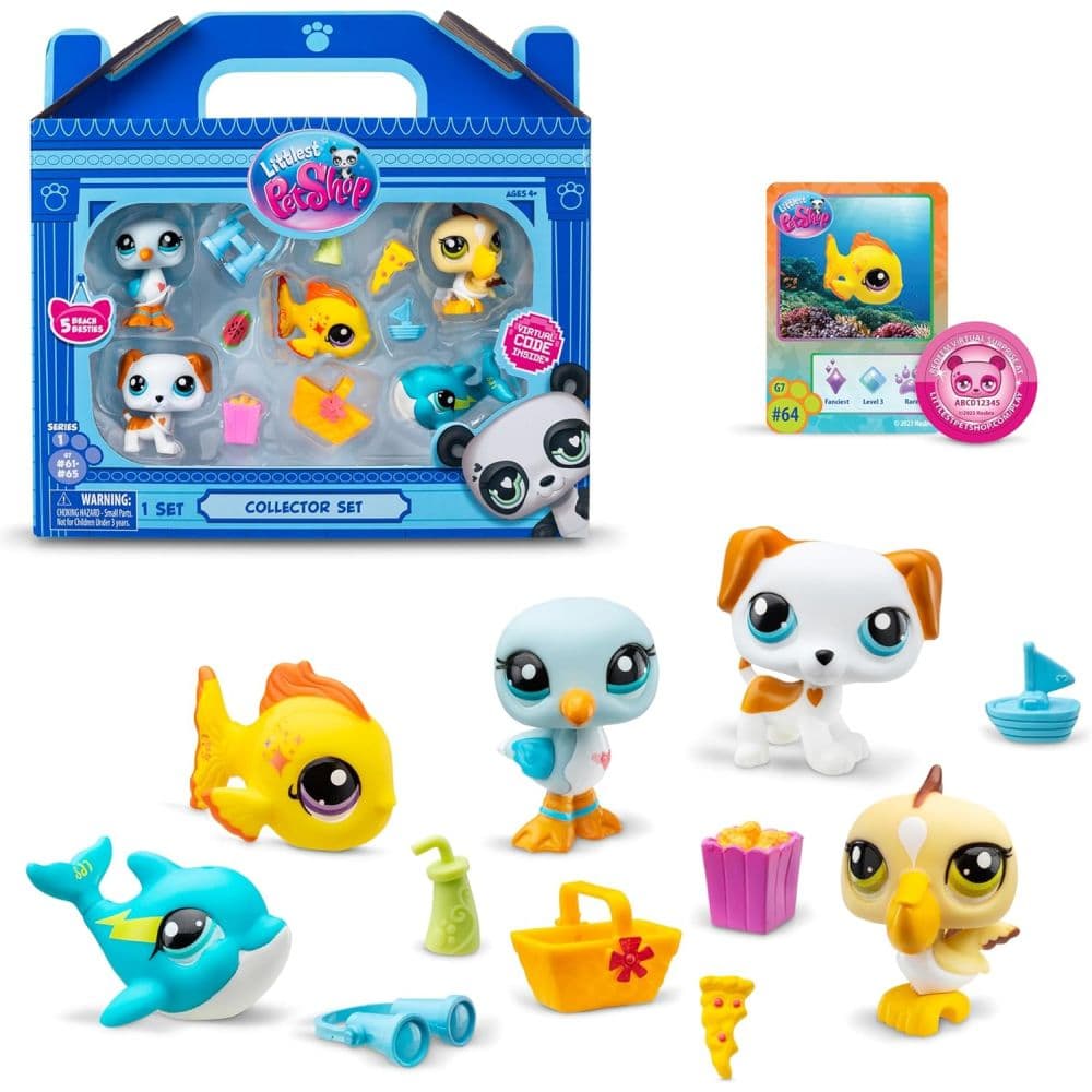 Littlest Pet Shop Beach Besties Collector 5 Pack Main Product Image