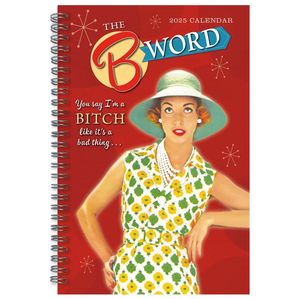 B Word Classic 2025 Planner - Calendars.com