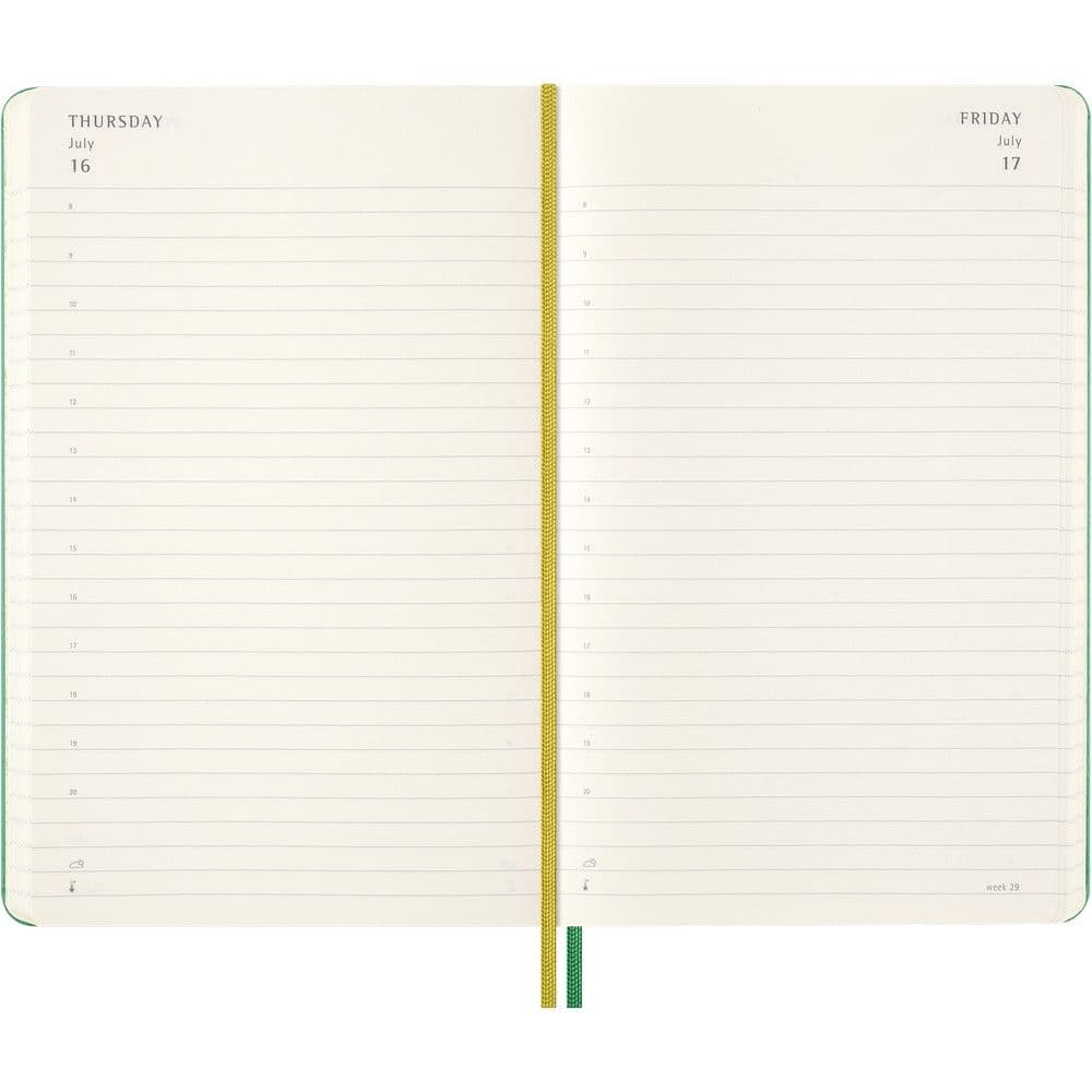 Peanuts Green Weekly 2026 Planner Fourth Alternate Image