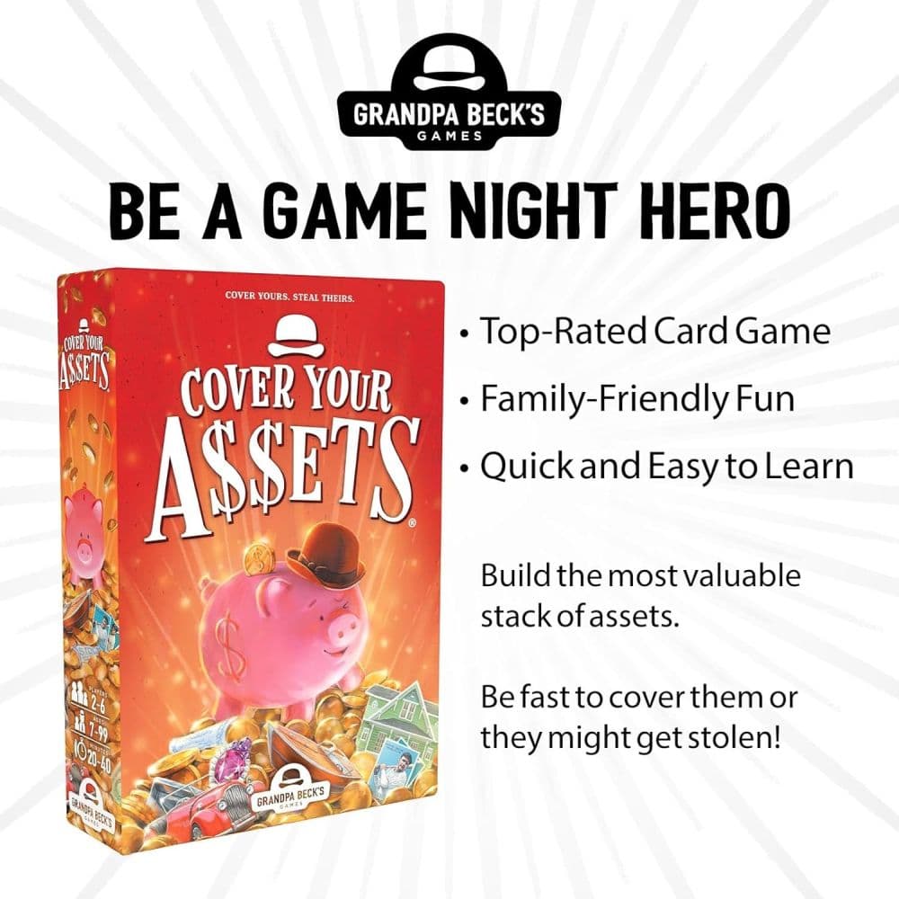 Cover Your Assets Card Game Fourth Alternate Image 