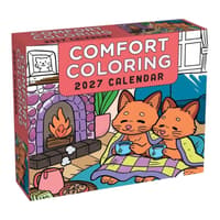 image Comfort Coloring 2027 Desk Calendar Main Product Image
