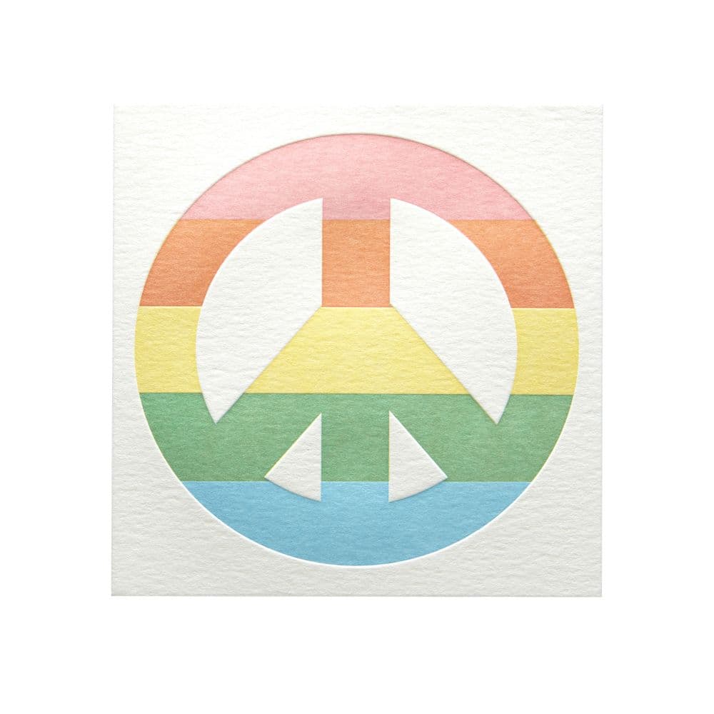 Peace Sign Blank Card First Alternate Image width=&quot;1000&quot; height=&quot;1000&quot;