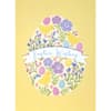 image Floral Egg With Banner Easter Card First Alternate Image width=&quot;1000&quot; height=&quot;1000&quot;